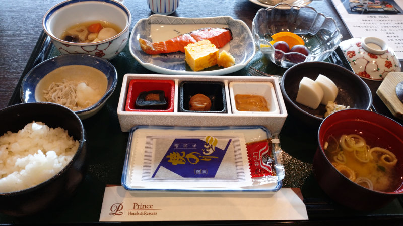 箱根仙石原プリンスホテルの朝食