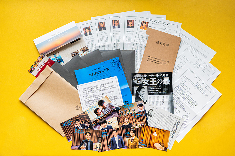 DETECTIVE X CASE FILE #2『ブルーローズ』のキット一覧(公式サイトから)